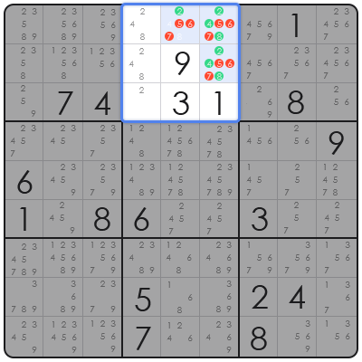 sudoku x wing explained
